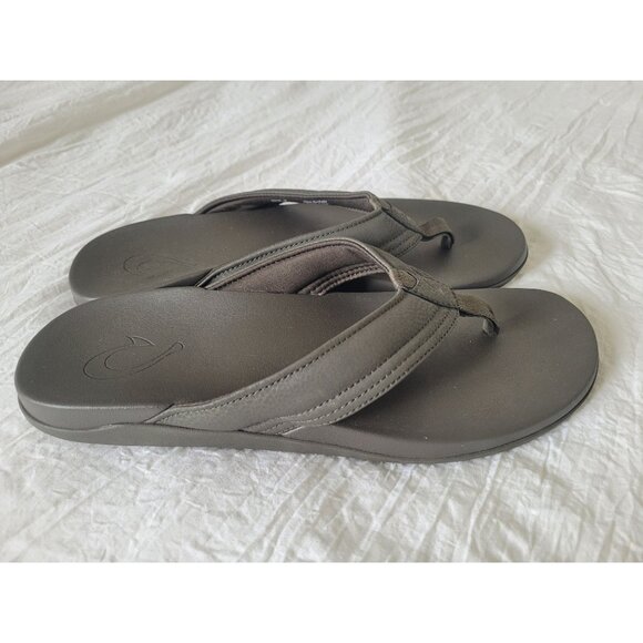 Olukai Mens Maha Thong Flip Flops 11 - Picture 2 of 5